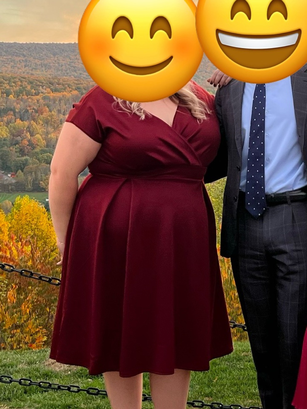 Boohoo Plus Off The Shoulder Wrap Midi Dress 22 - Picture 2 of 9